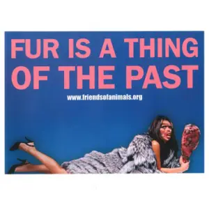 Fur is Past Sticker (10 qty.)