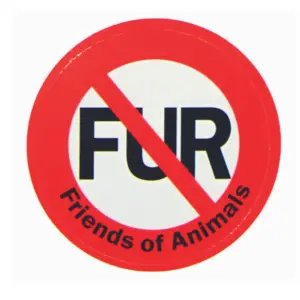 Button - "Ban Fur"