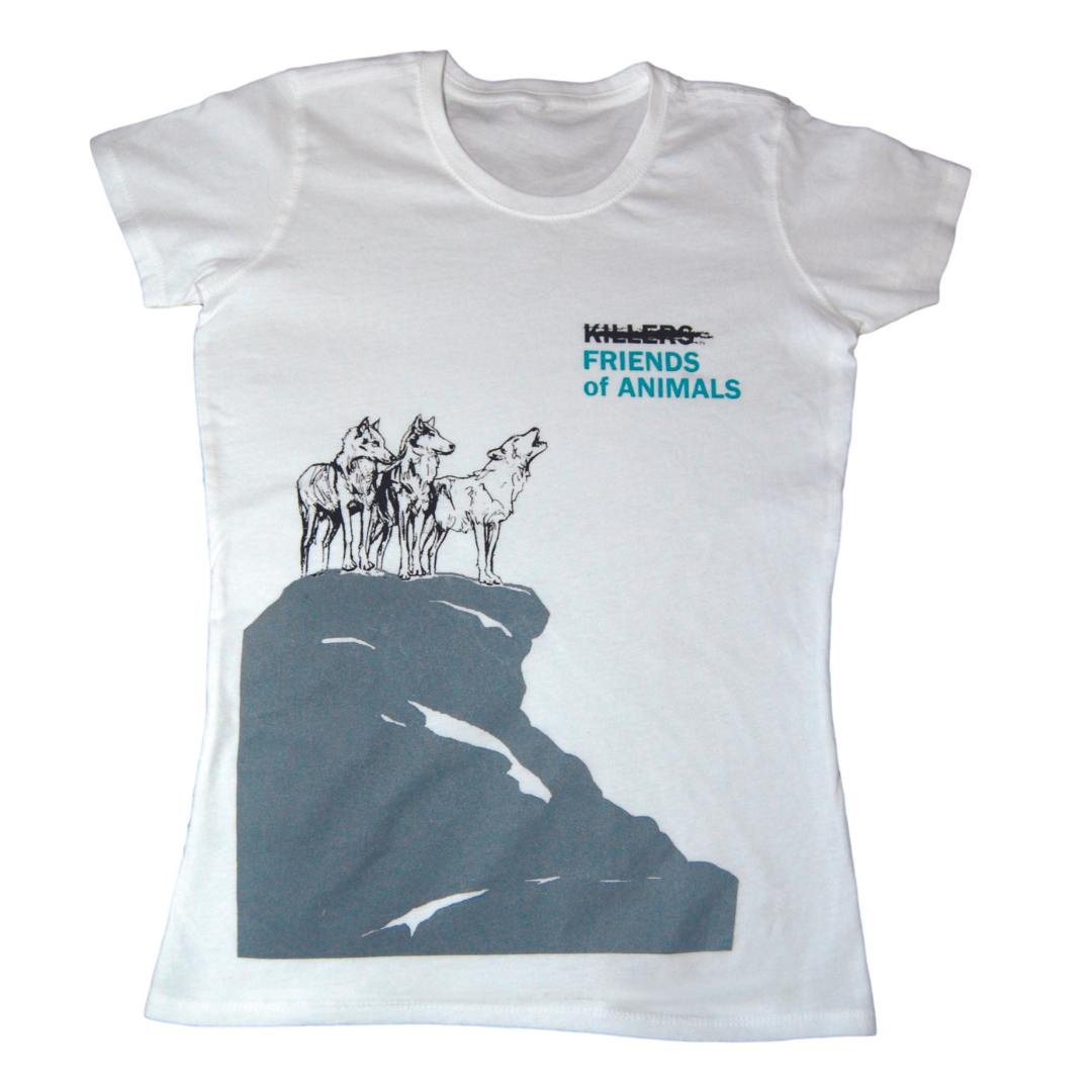 Friends of Animals | Wolf shirt - Clearance 50% Off - Friends of Animals