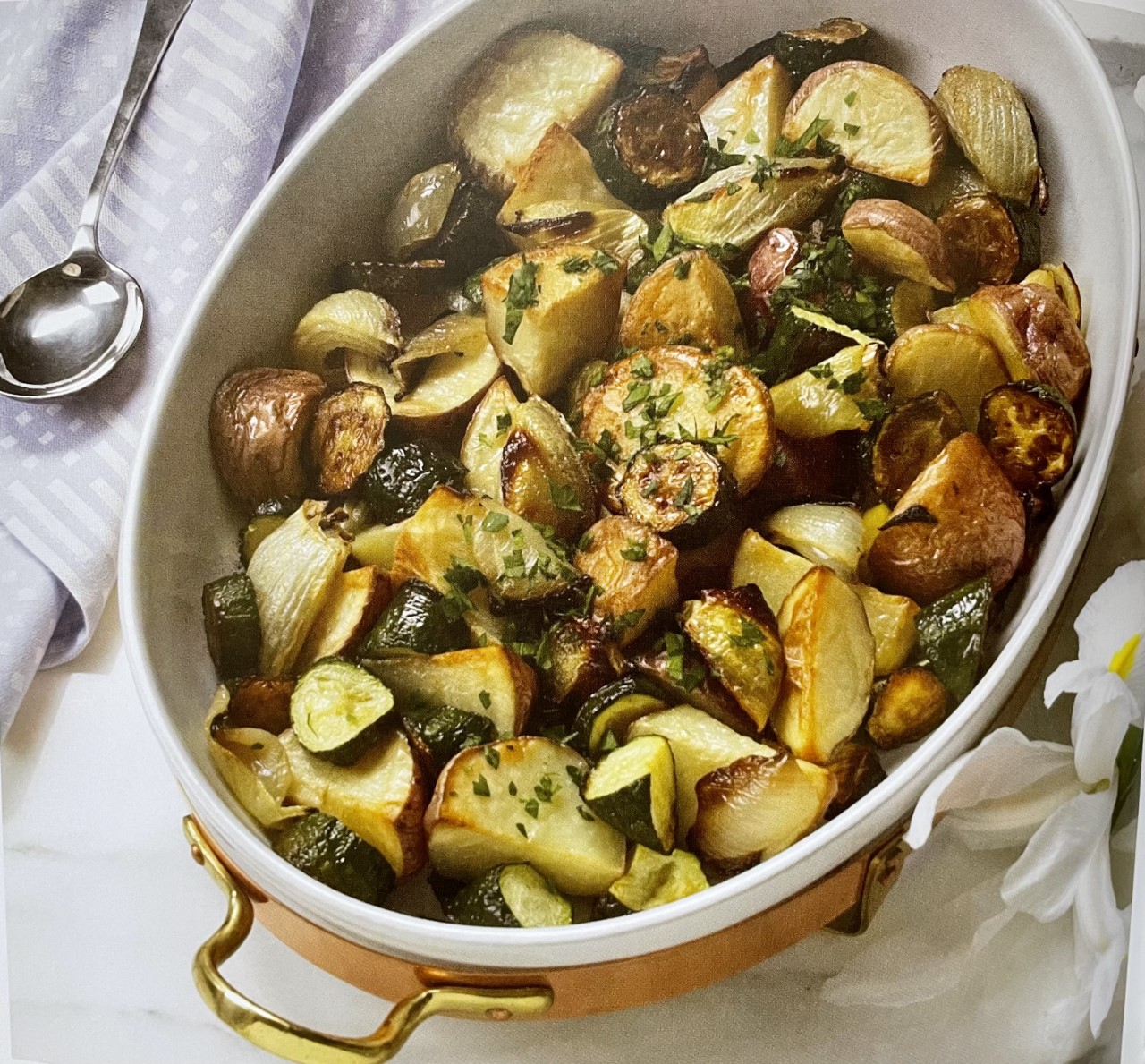 Friends of Animals Medley of Roasted Potatoes, Onions and Zucchini