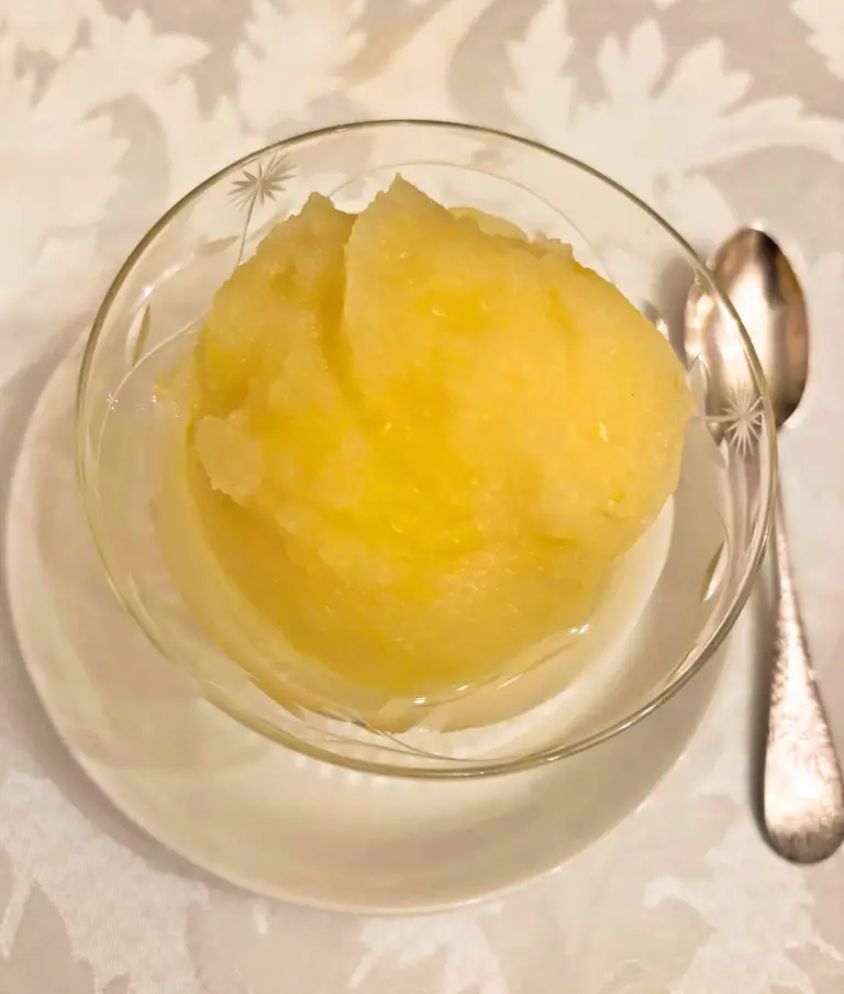 Lemon Sorbet